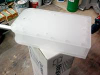 Station 1: Ausführung in Weiß-durchscheinend